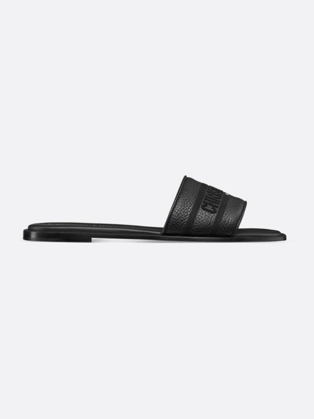Dior Dway Leather Slide Sandals IT 35 Women
